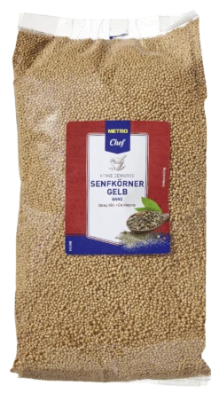 METRO Chef Senfkörner Gelb Ganz (1,33 Kg)