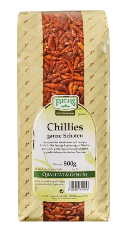 Fuchs Chilis Ganz (500g)