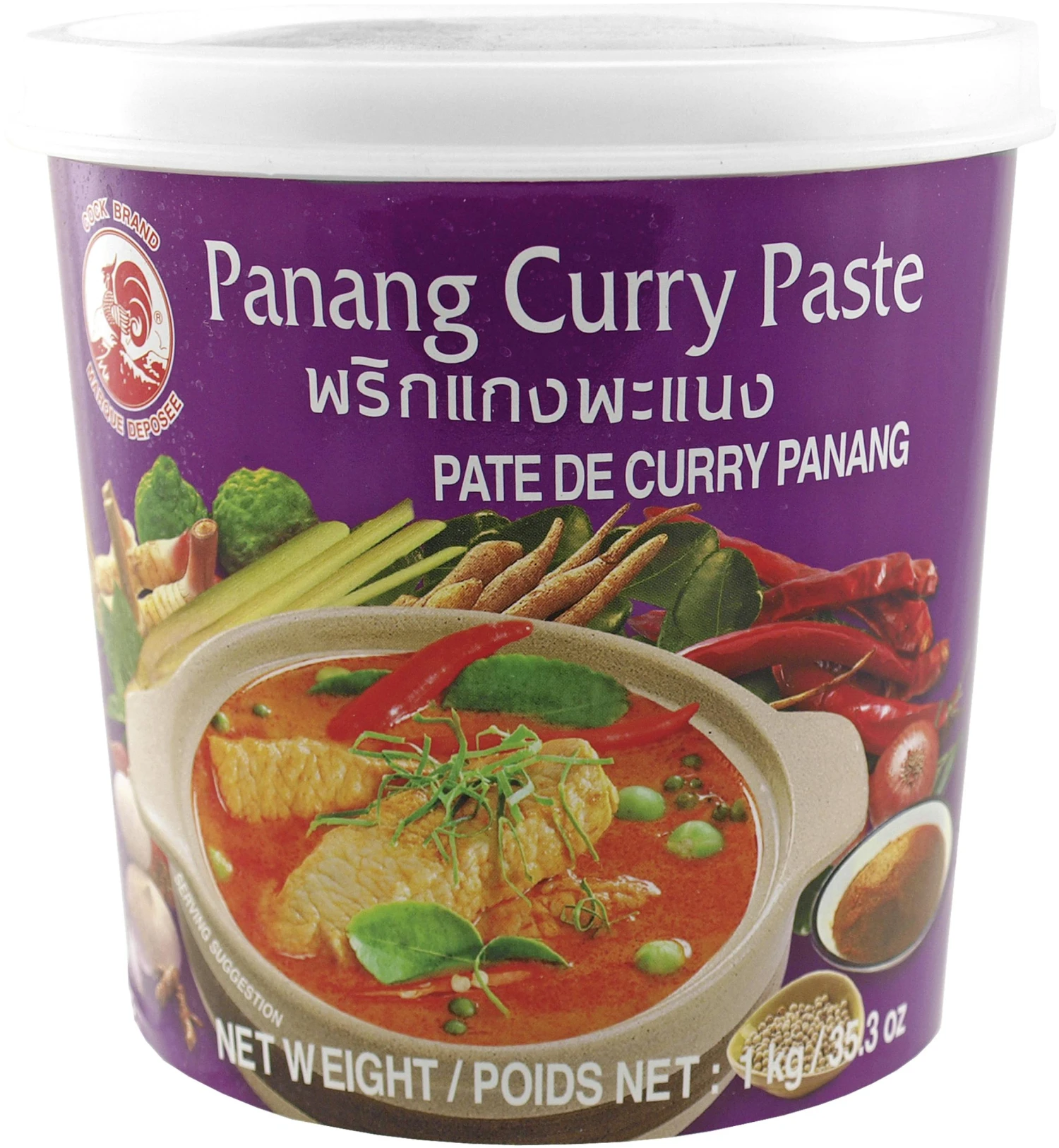 COCK Currypaste Rot (1 Kg) – Bild 3