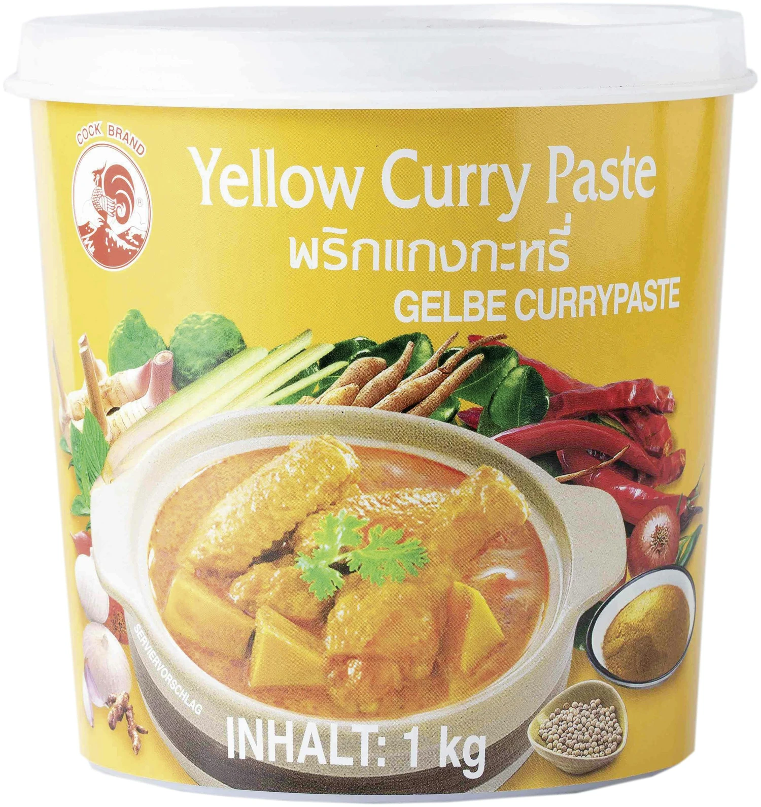 COCK Currypaste Rot (1 Kg) – Bild 4