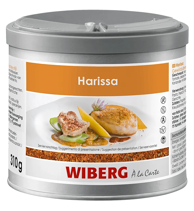 WIBERG Harissa Gewürzzubereitung Arabischer Art (470 Ml)