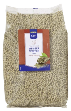 METRO Chef Pfeffer Weiß Ganz (1,2 Kg)