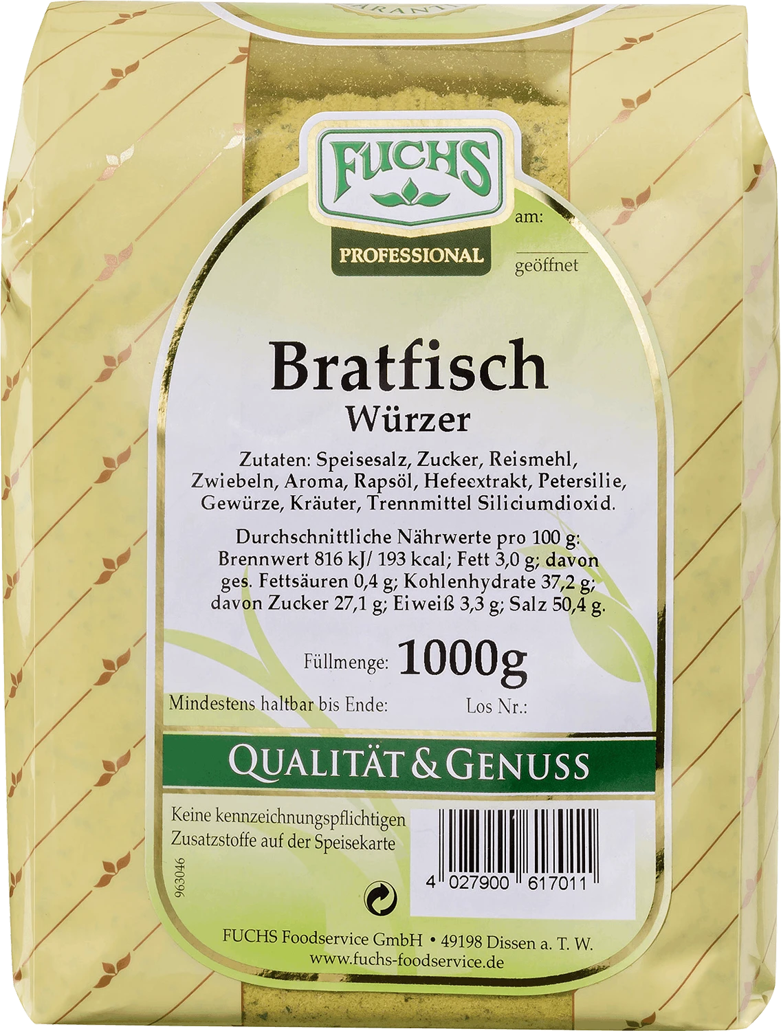 Fuchs Sauerbraten Gewürz Für Die Beize (1kg) – Bild 4