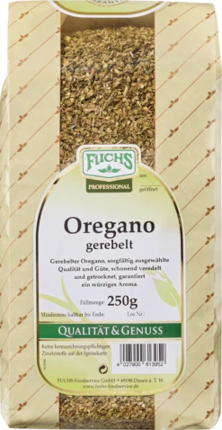 Fuchs Oregano Gerebelt (250g)