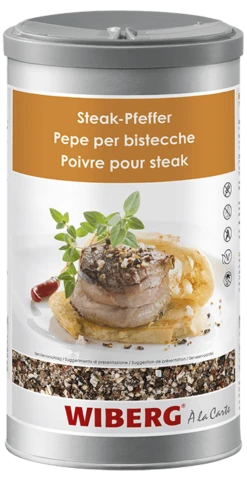 WIBERG Steak-Pfeffer Würzmischung Grob (1200 Ml)