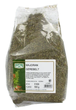 Fuchs Majoran Gerebelt (500g)
