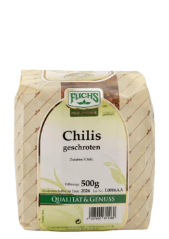 Fuchs Chilis Geschroten (500g)