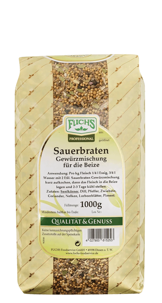 Fuchs Sauerbraten Gewürz Für Die Beize (1kg)