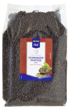METRO Chef Pfeffer Schwarz Ganz (1 Kg)