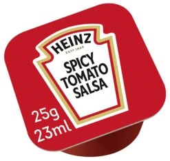 Heinz Spicy Tomato Salsa 100 Portionen X 25g (2,5 Kg)