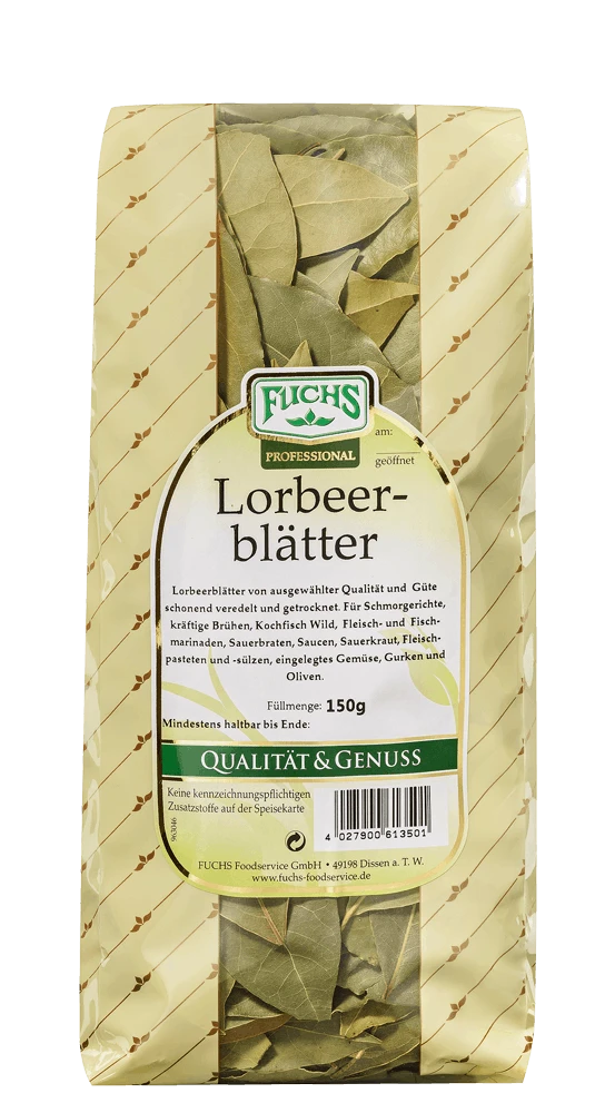 Fuchs Loorbeerblätter (150g) – Bild 2