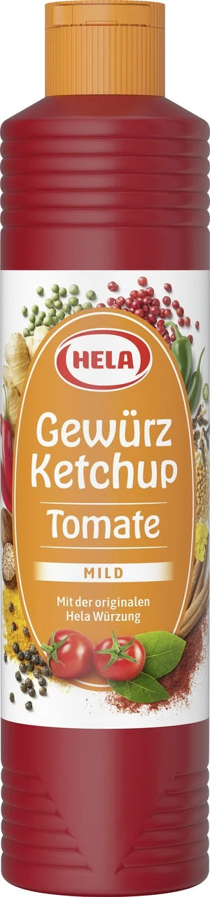 Hela Schaschlik Gewürzketchup Pikant (800 Ml) – Bild 3