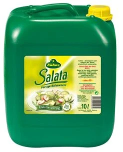 Kühne Salata Kräuter Würzig Fertige Salatwürze Auf Essigbasis (10 L)